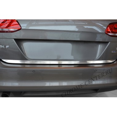 Хром молдинг на крышку багажника VW GOLF 7 Variant (2012-) бренд – Avisa главное фото
